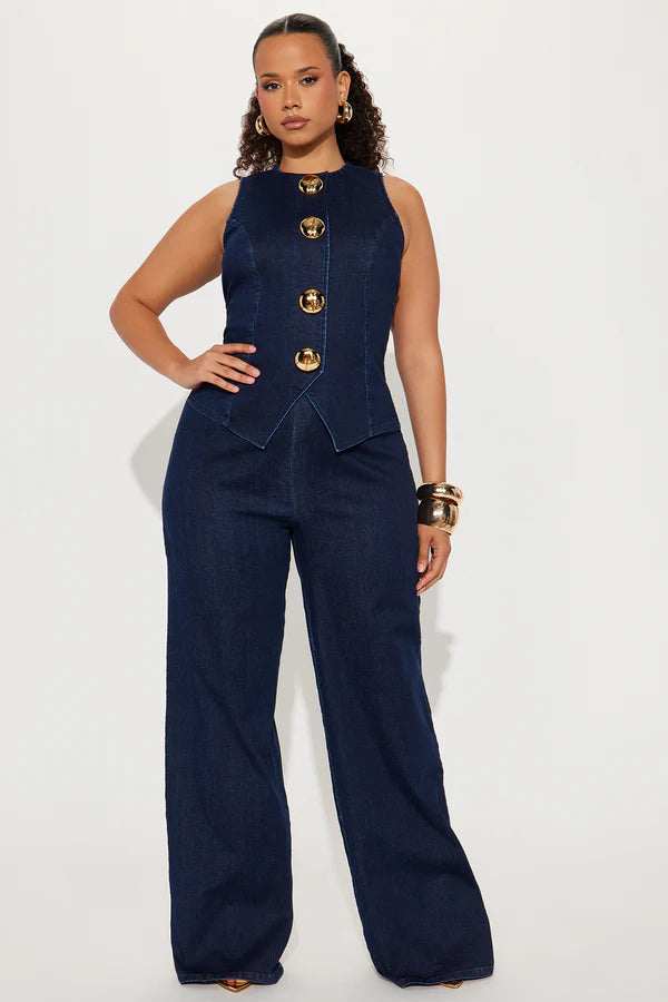 Sonya Denim Jumpsuit