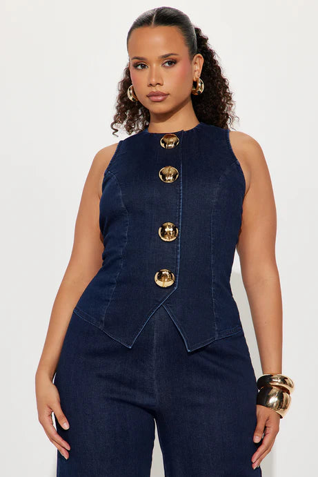 Sonya Denim Jumpsuit
