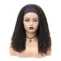Synthetic Afro Braided Wigs With Baby Hair Lace Front Curly Wigs For Women