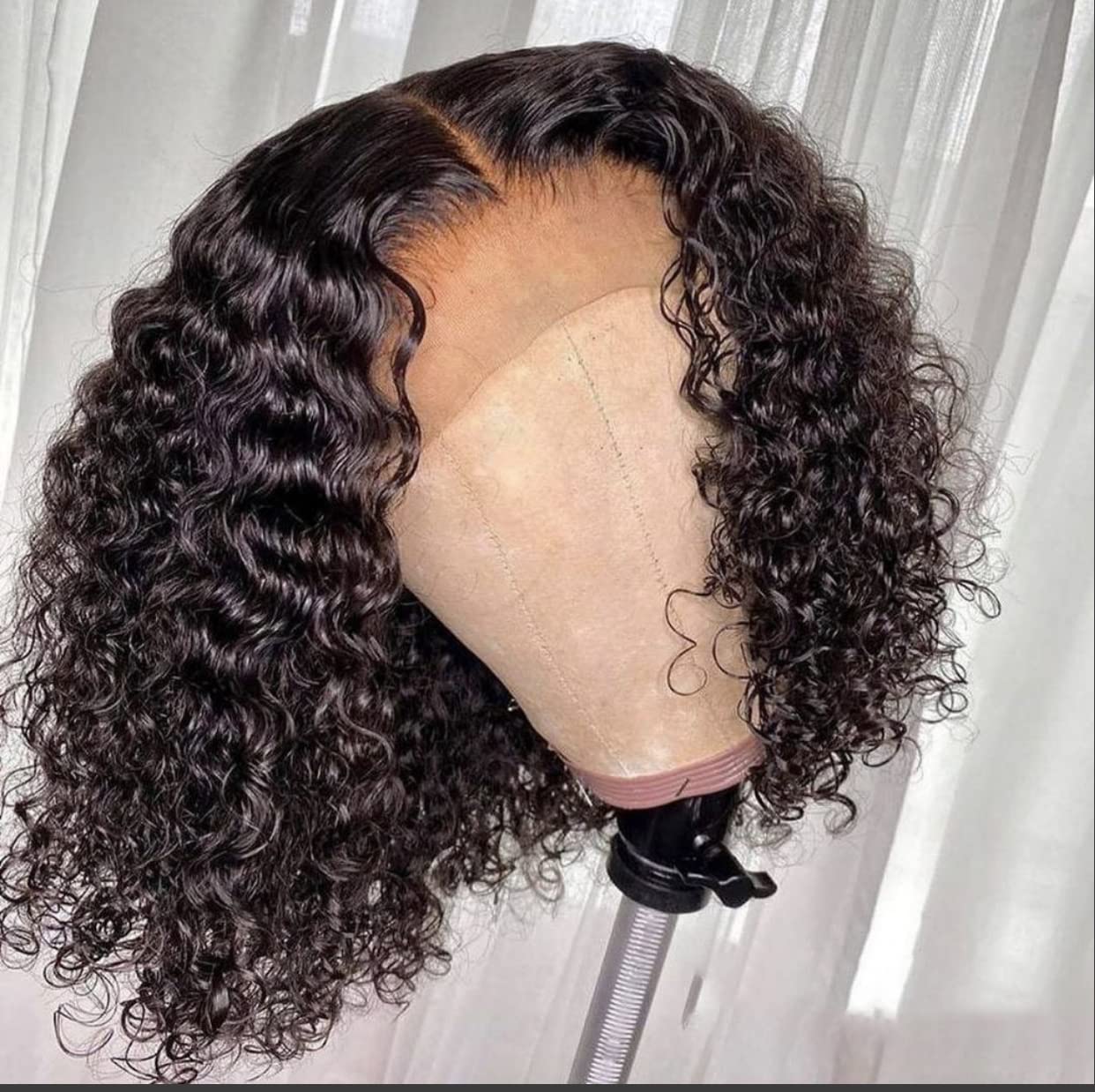 Short Bob Deep Wave 13x6 HD Lace Wig