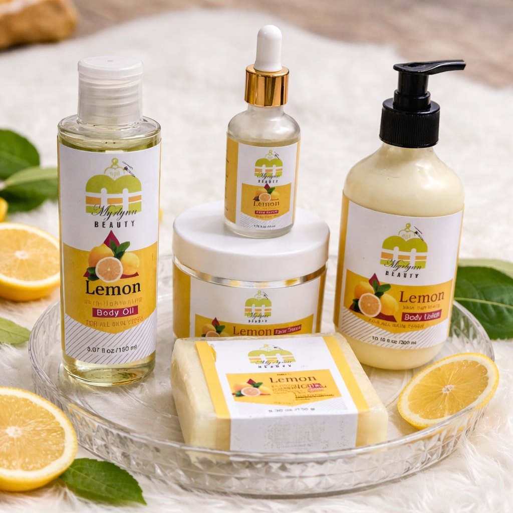 LEMON GLOW SKINCARE SET