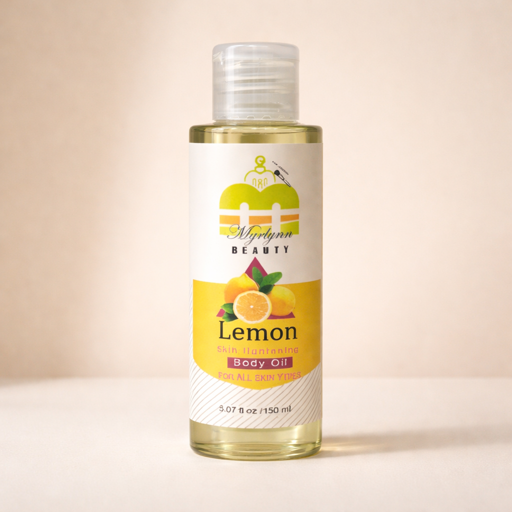 LEMON BRIGHTENING BODY OIL 🍋✨
