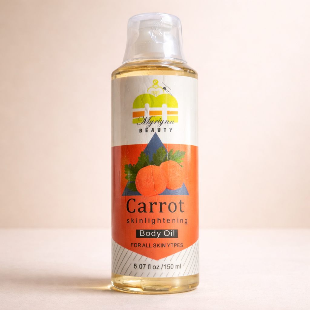 CARROT SKIN LIGHTENING BODY OIL