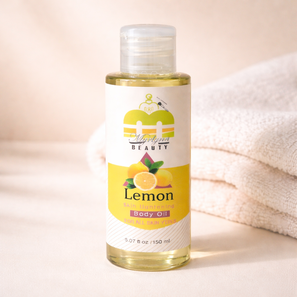LEMON BRIGHTENING BODY OIL 🍋✨