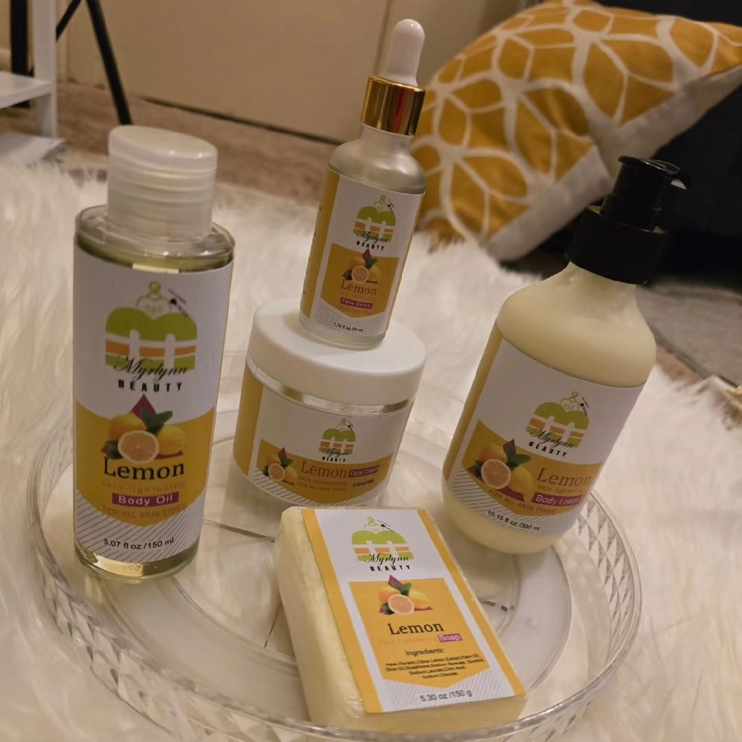 LEMON GLOW SKINCARE SET